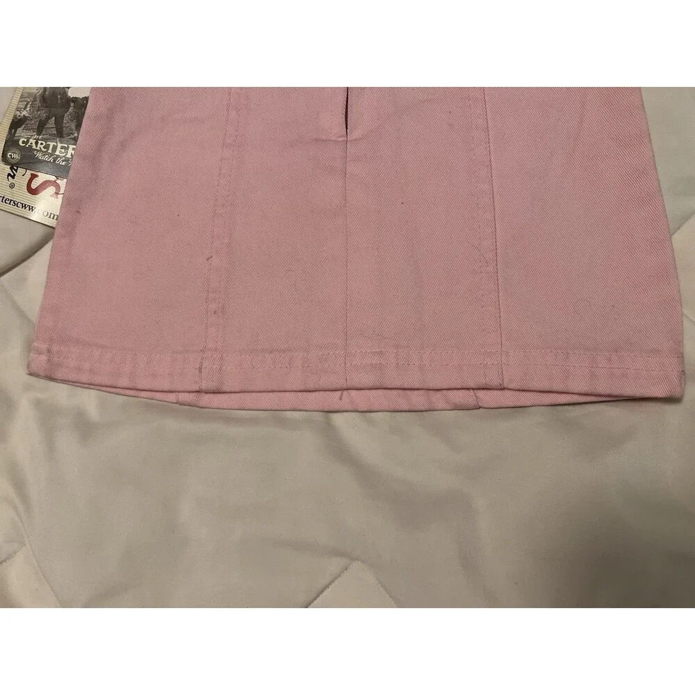 NWT Vintage Carter’s Baby Girl Pink Flower Dress Size 3-6 Months